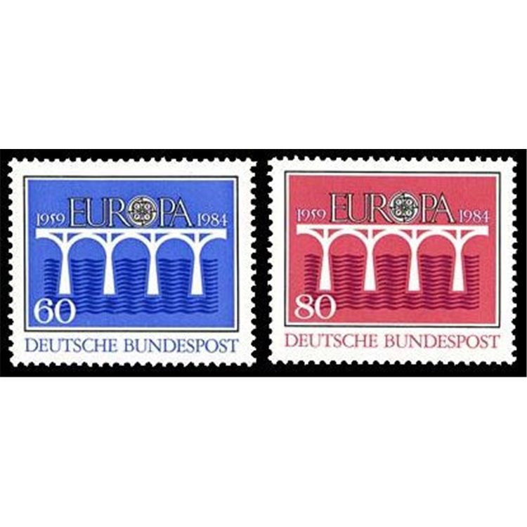 GERMANIA BRD 1984 Europa 2v MNH**