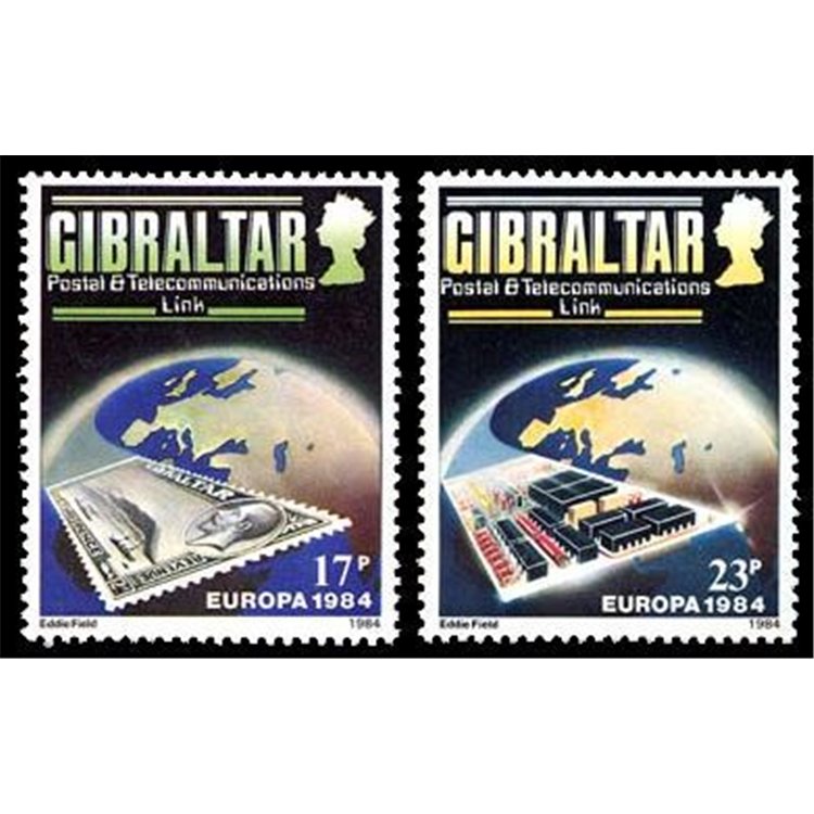 GIBILTERRA 1984 Europa 2v MNH**