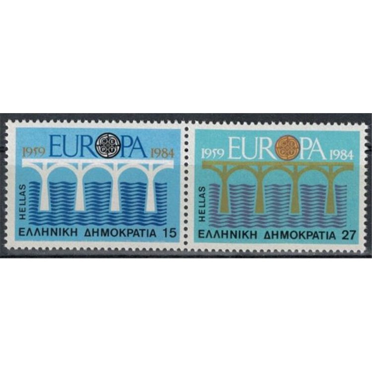 GRECIA 1984 Europa 2v MNH**