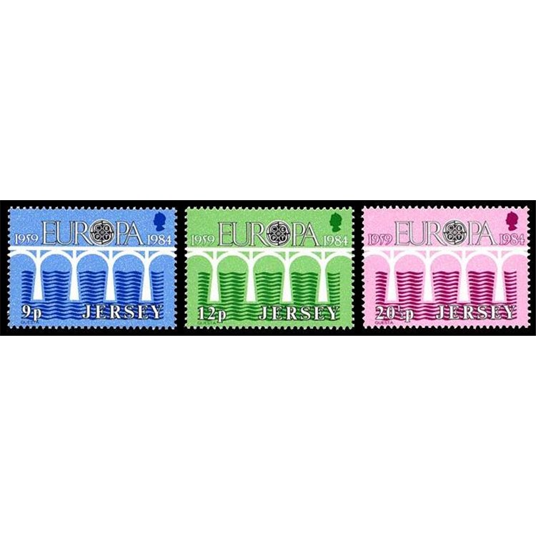 JERSEY 1984 Europa 3v MNH**