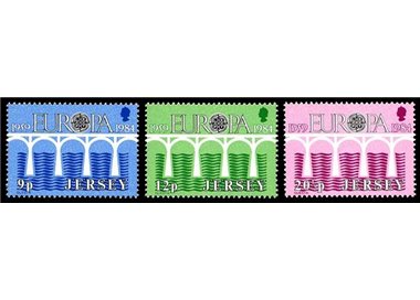JERSEY 1984 Europa 3v MNH**