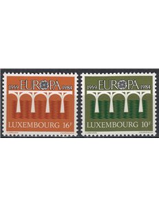 LUSSEMBURGO 1984 Europa 2v MNH**