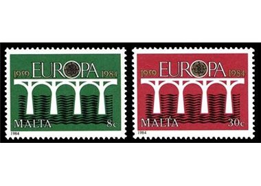 MALTA 1984 Europa 2v MNH**
