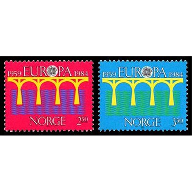 NORVEGIA 1984 Europa 2v MNH**