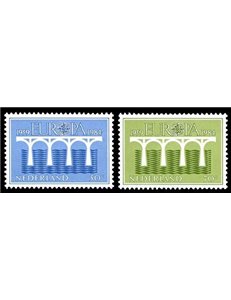 OLANDA 1984 Europa 2v MNH**