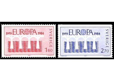 SWEDEN 1984 Europe 2v MNH**