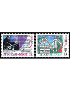BELGIO 1985 Europa 2v MNH**