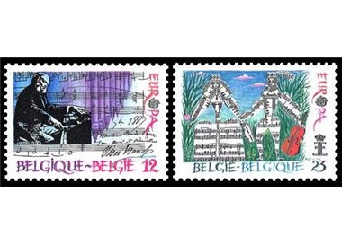 BELGIUM 1985 Europe 2v MNH**
