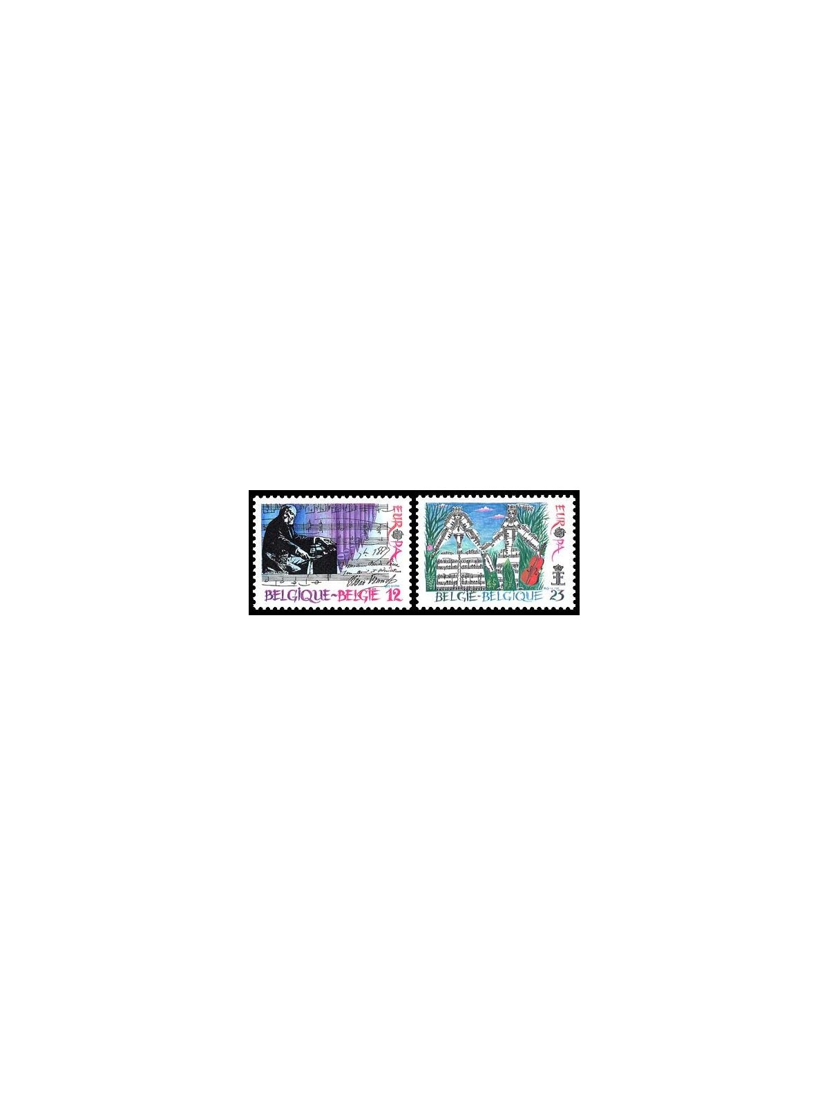 BELGIUM 1985 Europe 2v MNH**