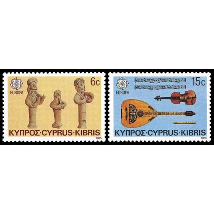 CIPRO 1985 Europa 2v MNH**