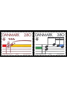 DENMARK 1985 Europe 2v MNH**