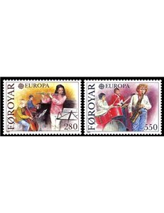 FAEROER 1985 Europa 2v MNH**