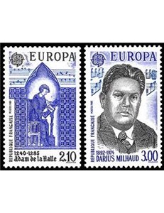 FRANCE 1985 Europe 2v MNH**