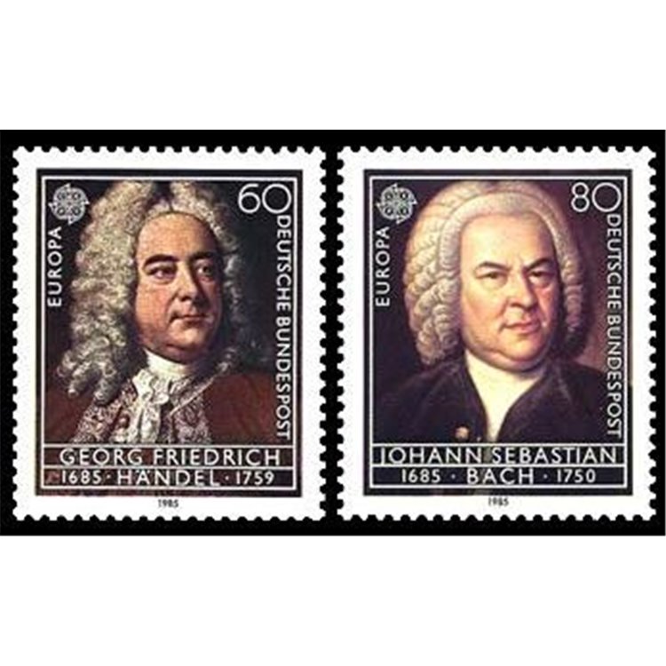 GERMANY BRD 1985 Europe 2v MNH**