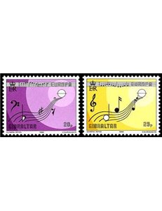 GIBILTERRA 1985 Europa 2v MNH**