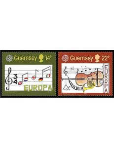 GUERNSEY 1985 Europe 2v MNH**