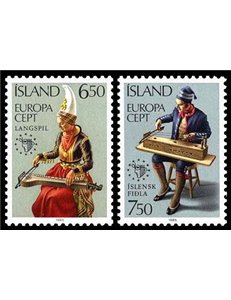 ICELAND 1985 Europe 2v MNH**