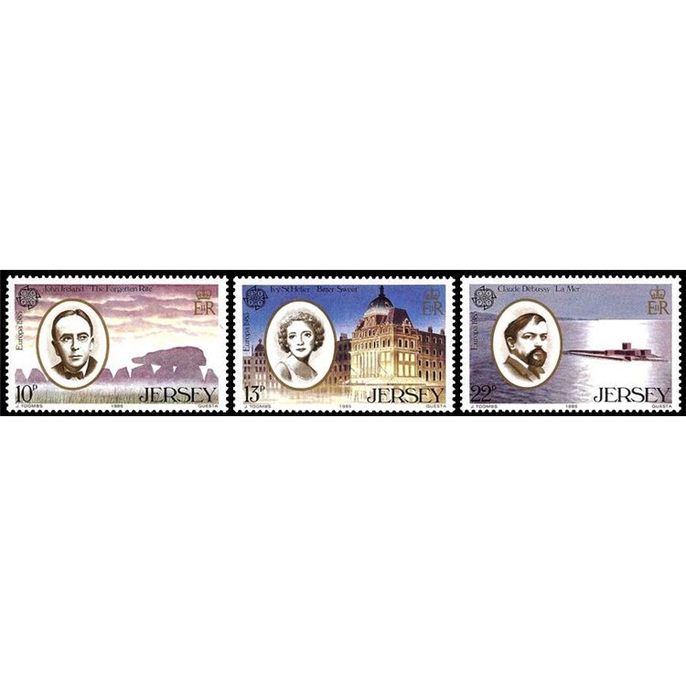 JERSEY 1985 Europa 3v MNH**