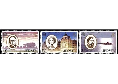 JERSEY 1985 Europe 3v MNH**