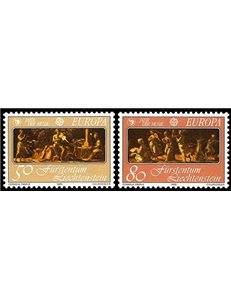 LIECHTENSTEIN 1985 Europe 2v MNH**