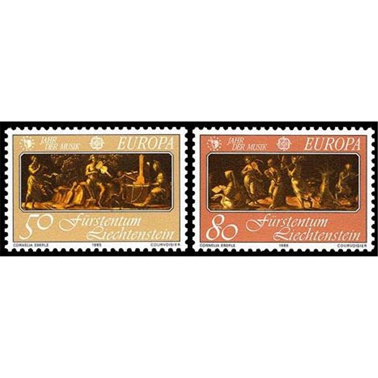 LIECHTENSTEIN 1985 Europa 2v MNH**