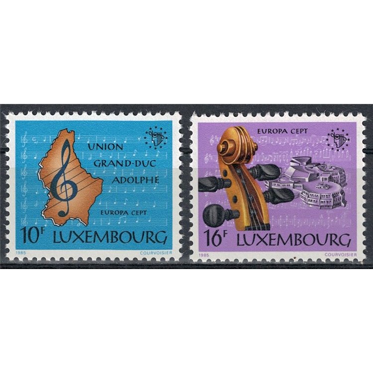 LUXEMBOURG 1985 Europe 2v MNH**