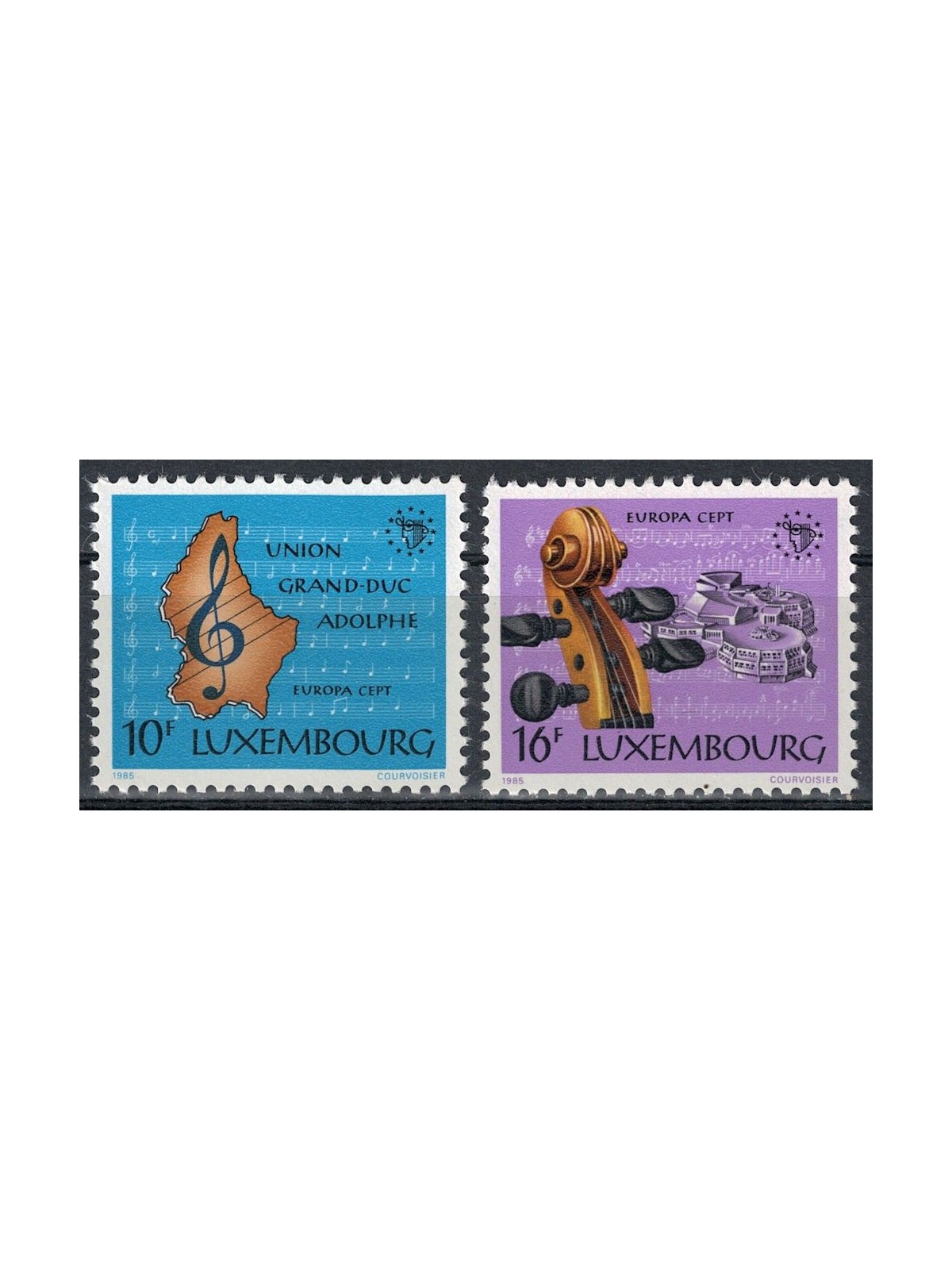 LUSSEMBURGO 1985 Europa 2v MNH**