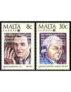 MALTA 1985 Europa 2v MNH**