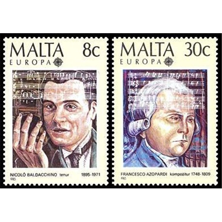 MALTA 1985 Europa 2v MNH**