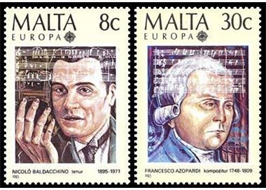 MALTA 1985 Europe 2v MNH**