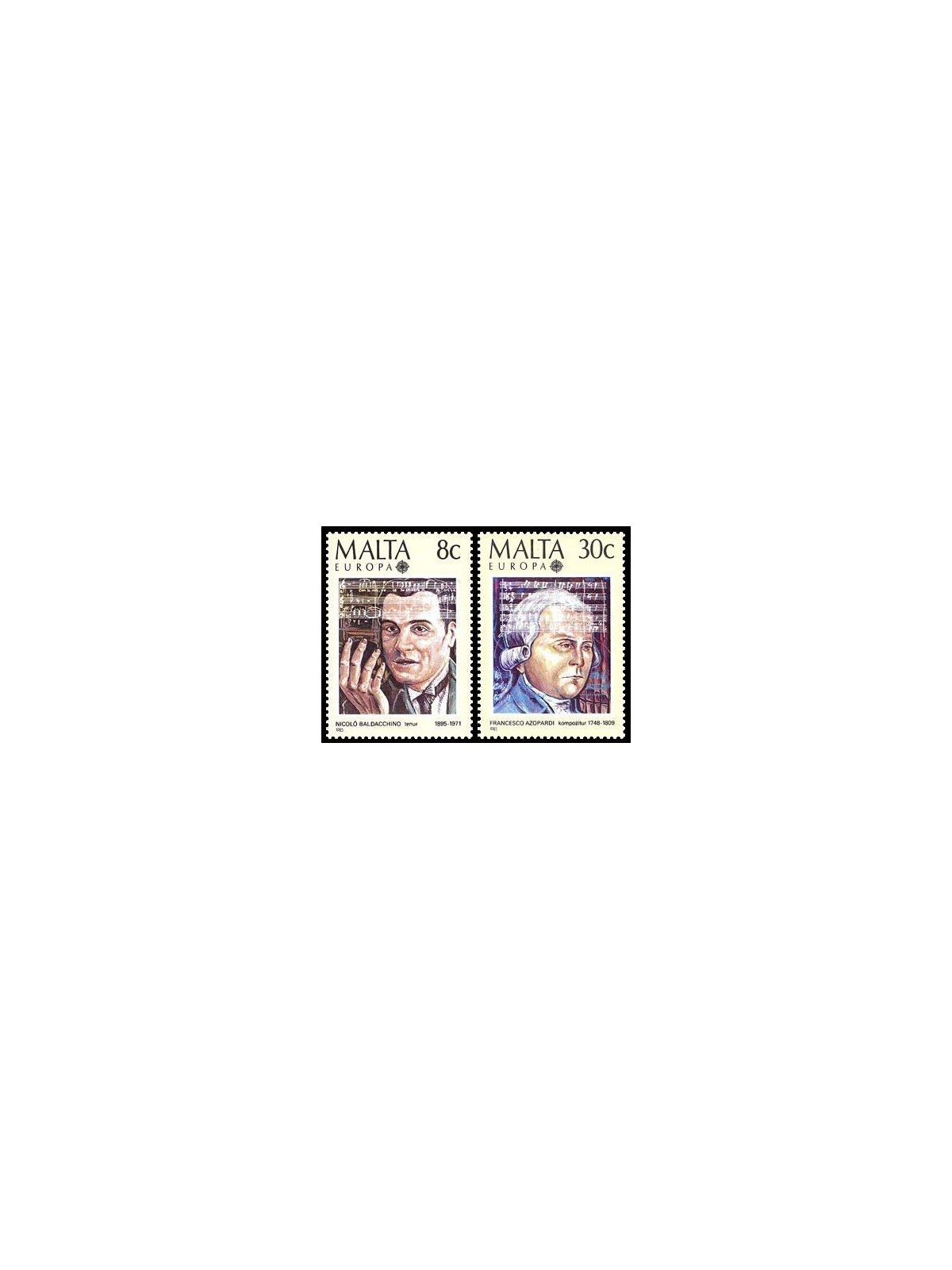 MALTA 1985 Europe 2v MNH**