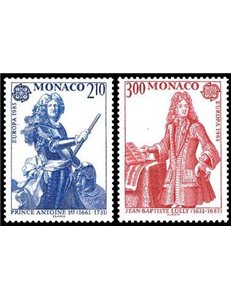 MONACO 1985 Europa 2v MNH**