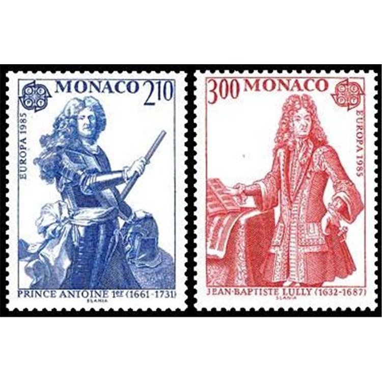 MONACO 1985 Europe 2v MNH**