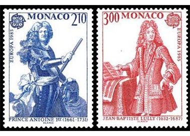 MONACO 1985 Europa 2v MNH**