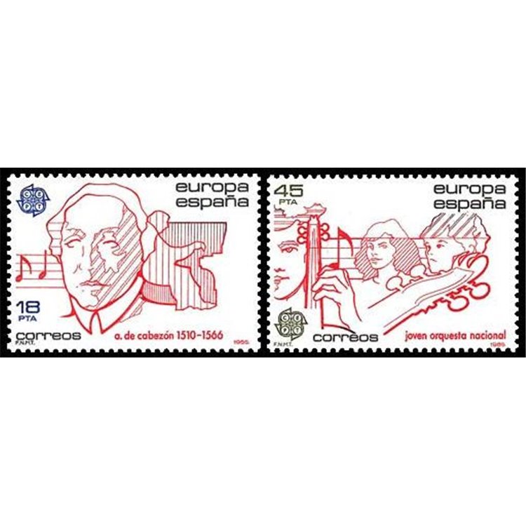 SPAGNA 1985 Europa 2v MNH**