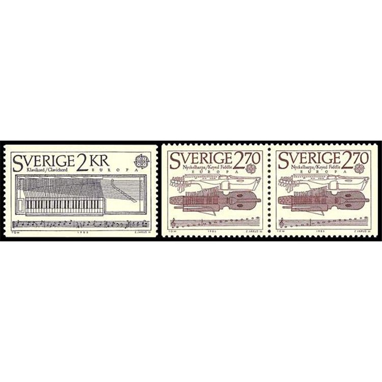 SWEDEN 1985 Europe 3v MNH**