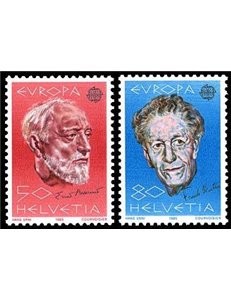 SWITZERLAND 1985 Europe 2v MNH**