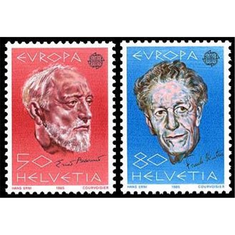 SWITZERLAND 1985 Europe 2v MNH**