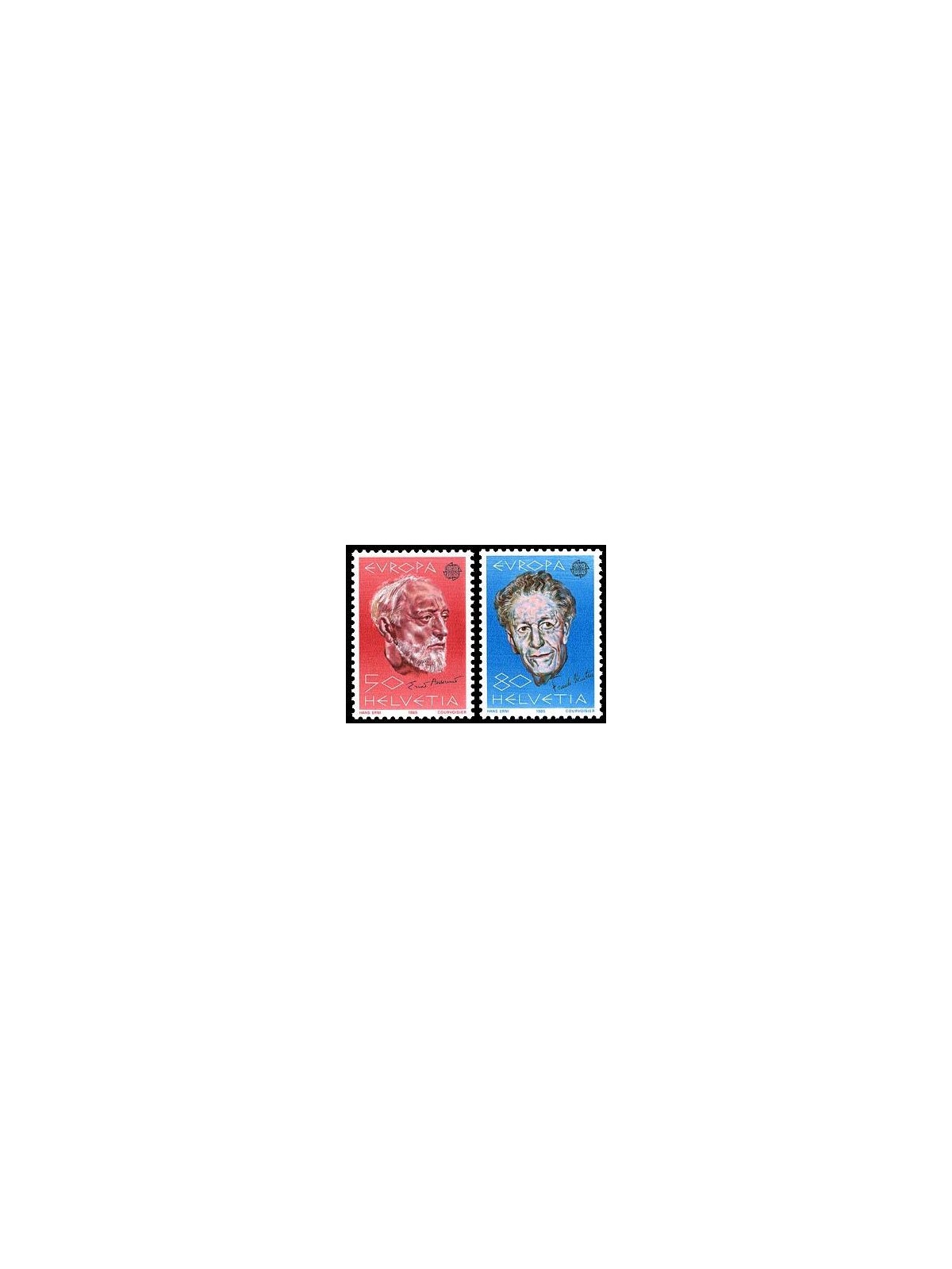 SWITZERLAND 1985 Europe 2v MNH**