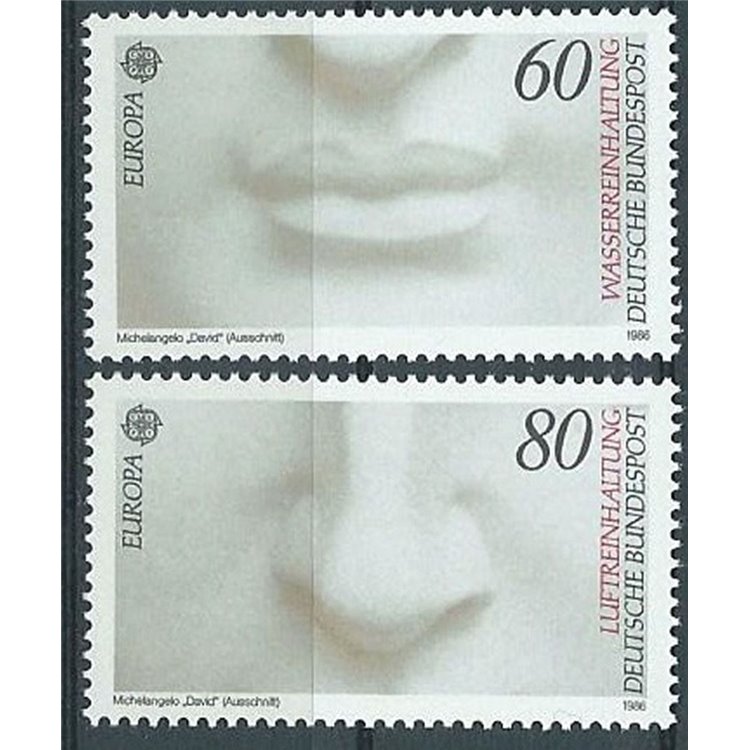 GERMANIA BRD 1986 Europa 2v MNH**