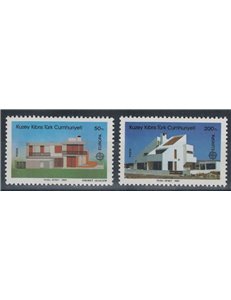 CIPRO DEL NORD 1987 Europa 2v MNH**