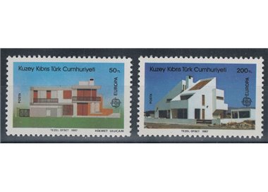 CIPRO DEL NORD 1987 Europa 2v MNH**