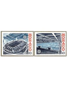 MONACO 1987 Europe 2v MNH**