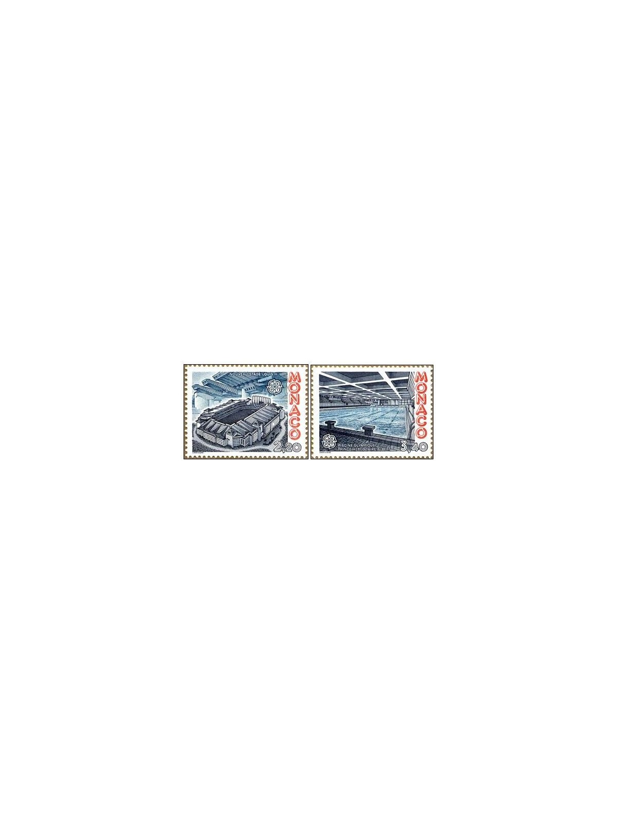 MONACO 1987 Europe 2v MNH**