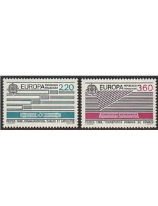 FRANCIA 1988 Europa 2v MNH**