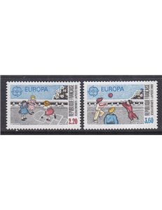 FRANCIA 1989 Europa 2v MNH**