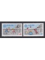 FRANCE 1989 Europe 2v MNH**
