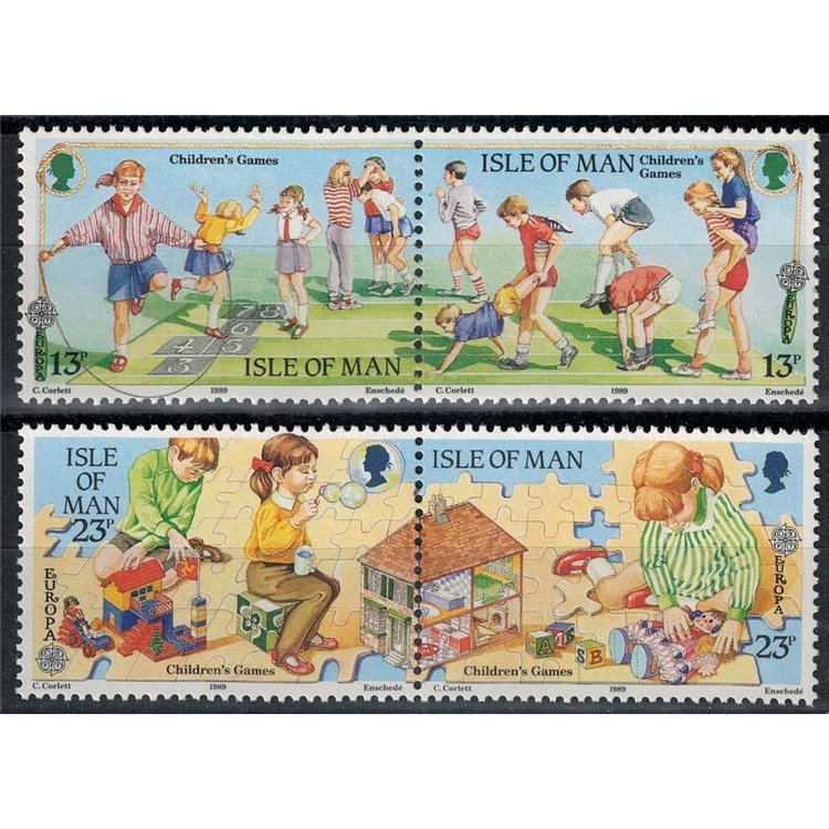 MAN 1989 Europa 4v MNH**