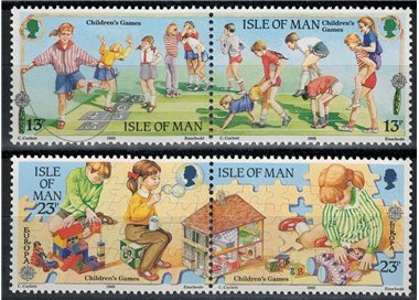 MAN 1989 Europa 4v MNH**