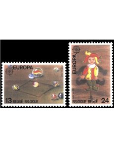 BELGIO 1989 Europa 2v MNH**